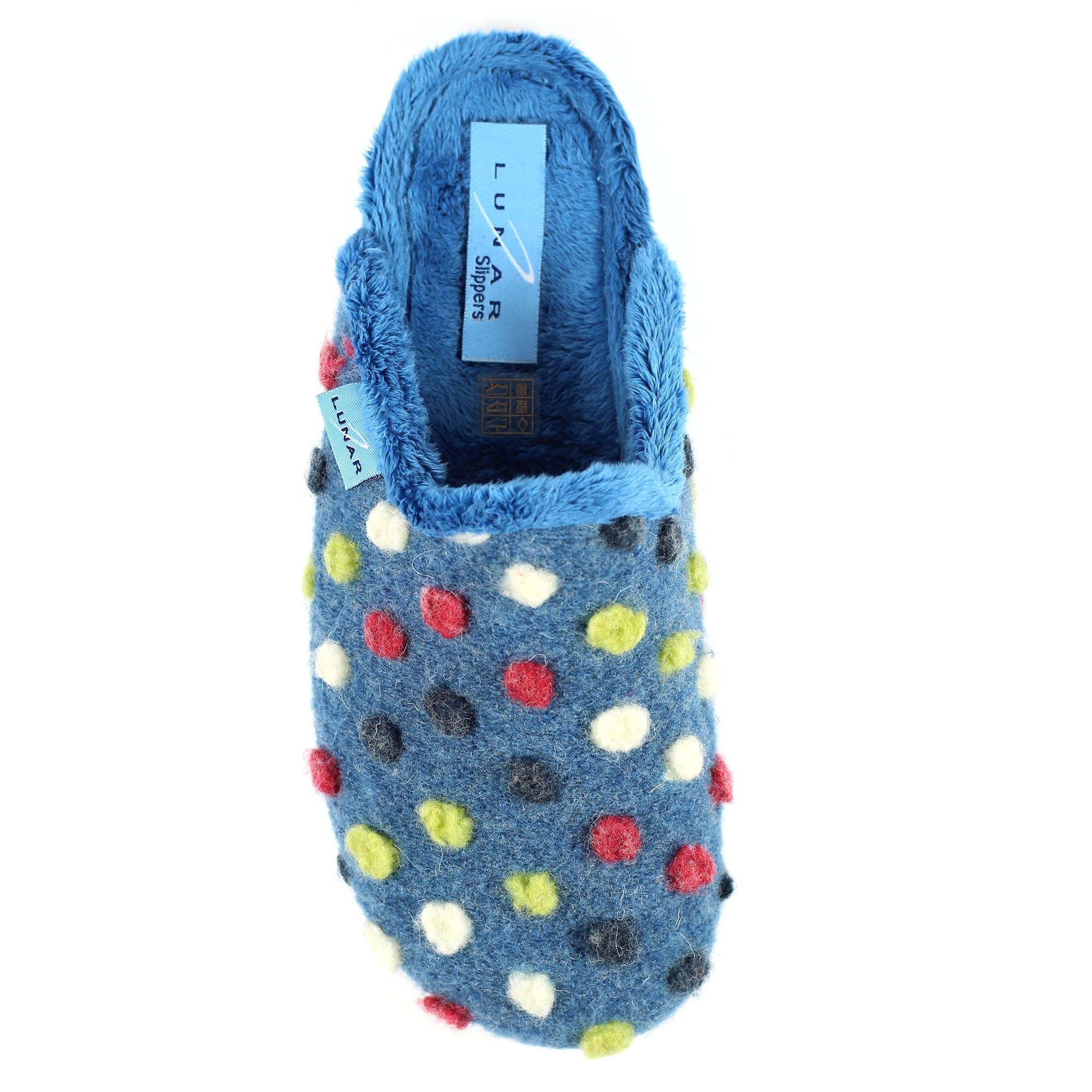 Montreal Mid Blue Mule Slipper