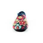 Hippy Navy Flower Full Slipper