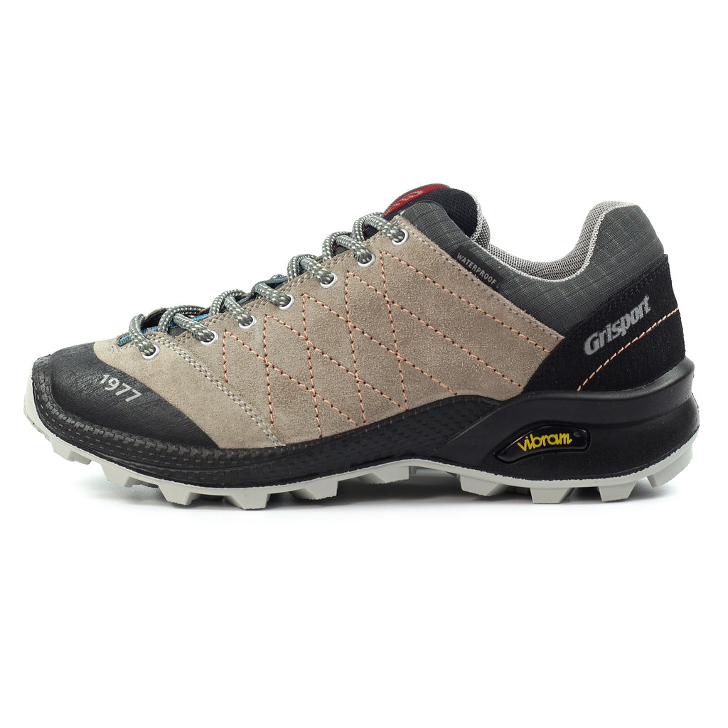 Lady Treviso Light Grey All Grip Walking Shoe