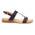 Renoir Black Sandal