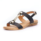 Renoir Black Sandal