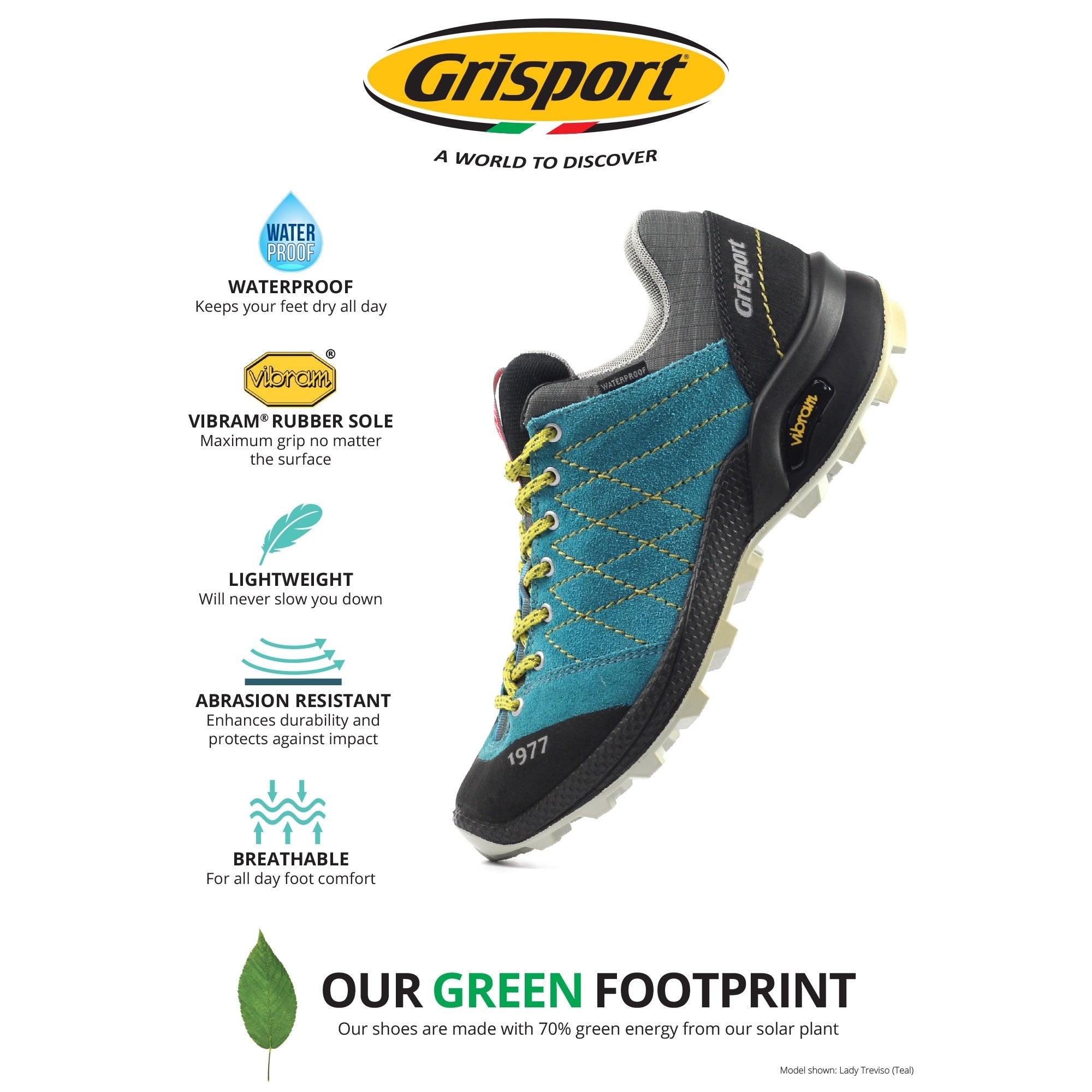 Lady Treviso All Grip Walking Shoe