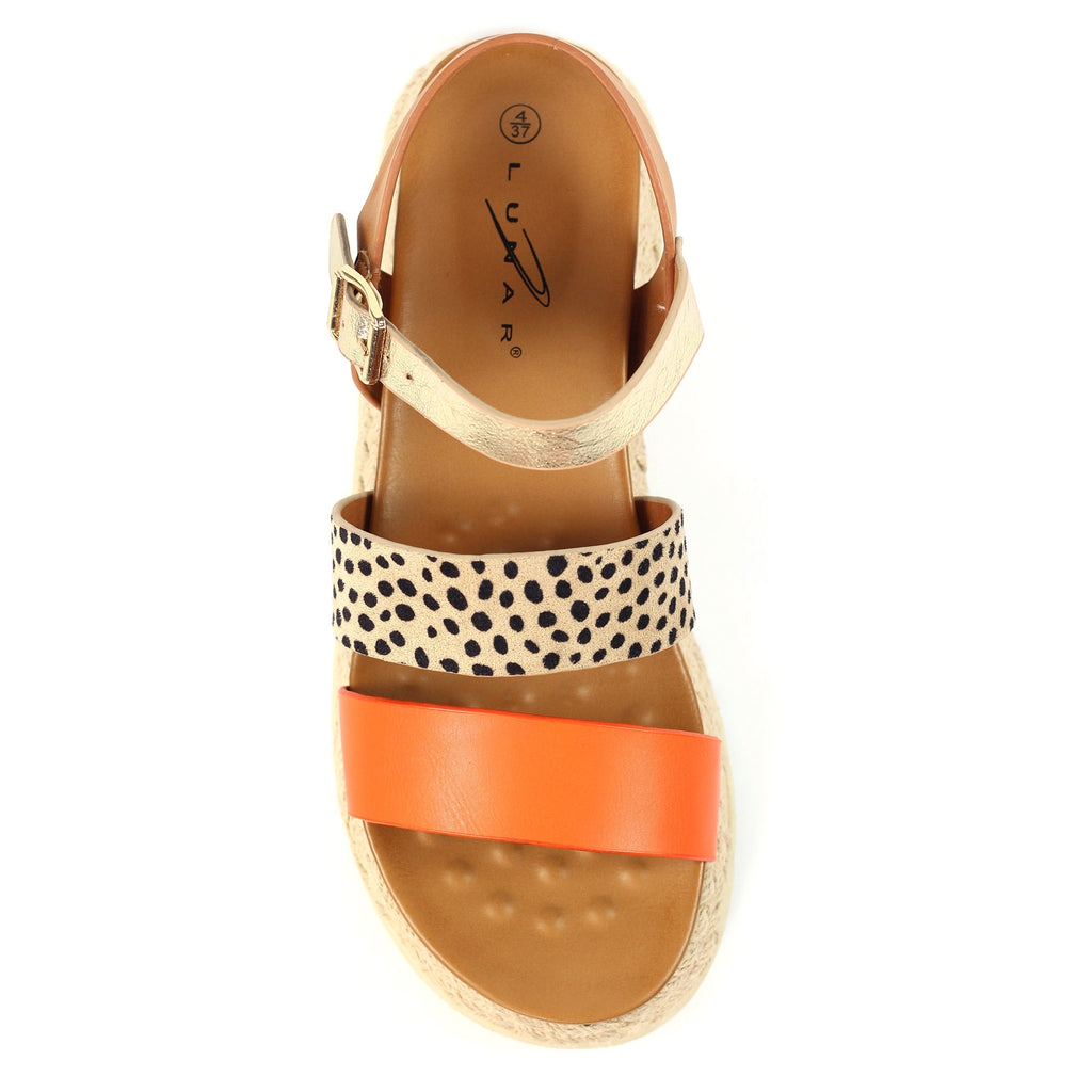 Summer Orange Sandal