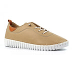 Flamborough Camel Leather Shoe
