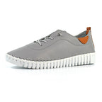Flamborough Grey Leather Shoe