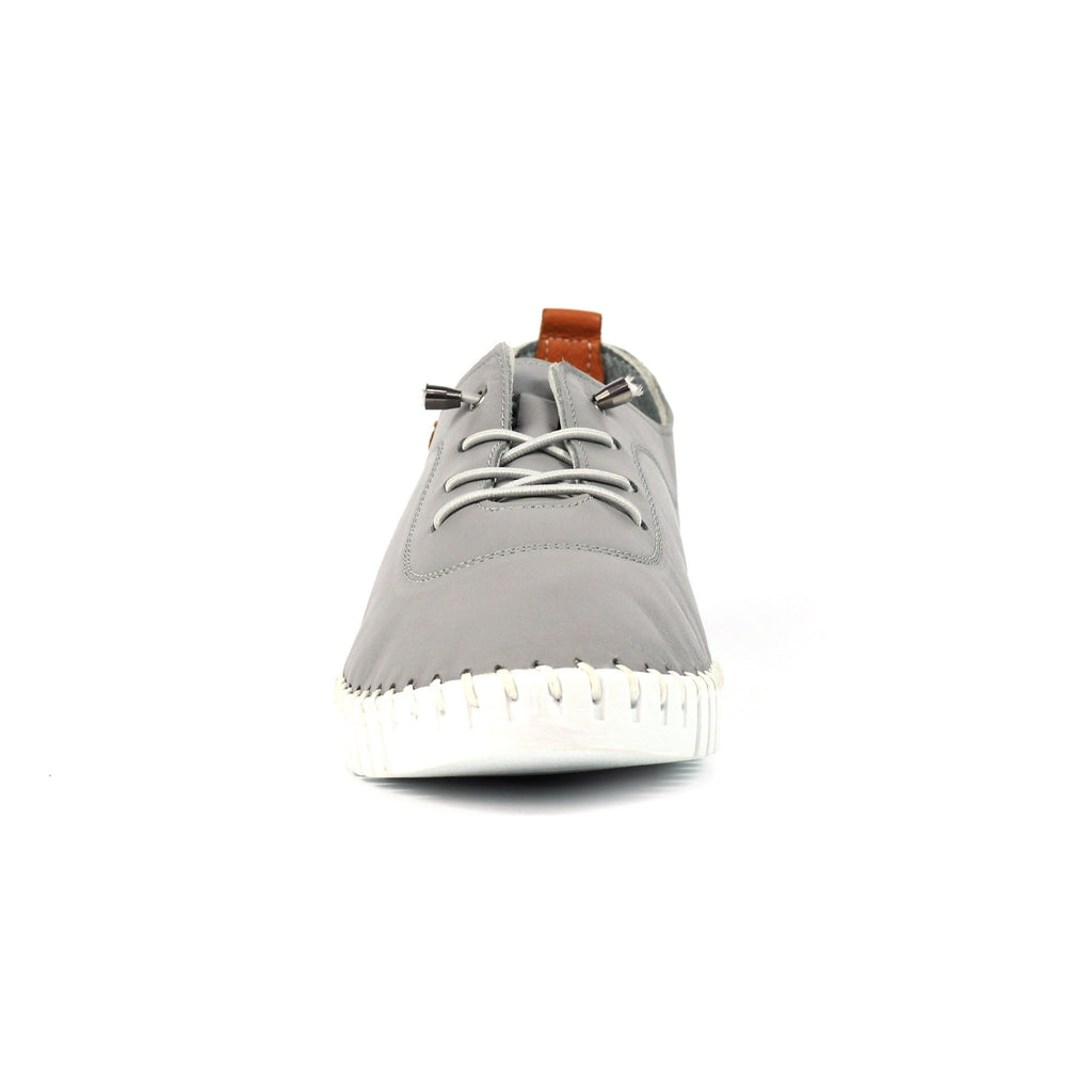 Flamborough Grey Leather Shoe