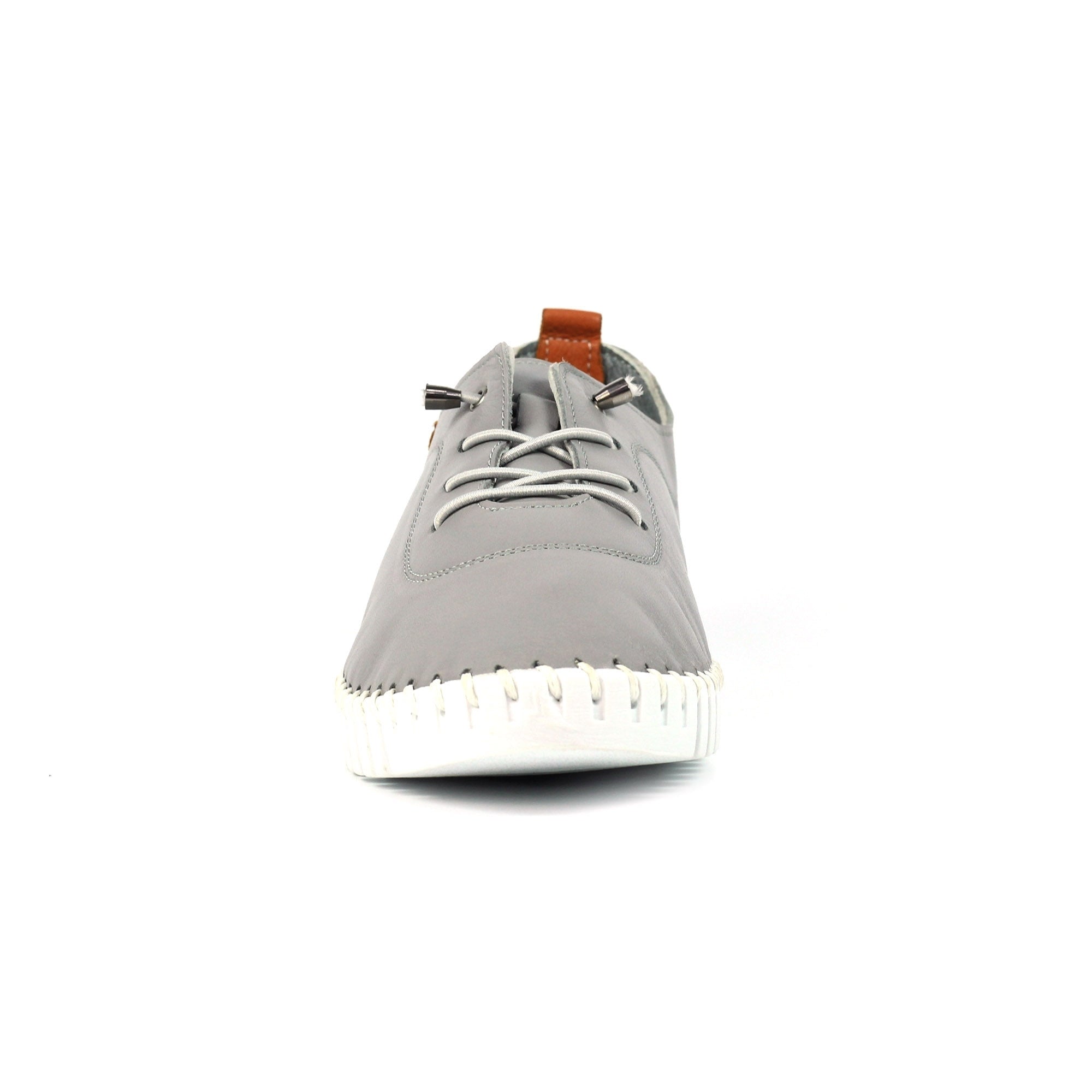 Flamborough Grey Leather Shoe