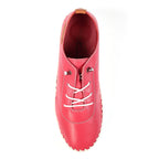 Flamborough Raspberry Leather Shoe