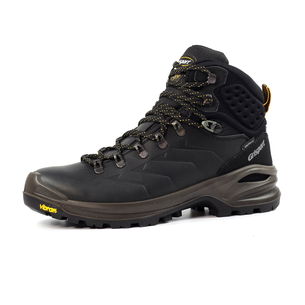 Grisport Northway Black Leather Hiking Boot