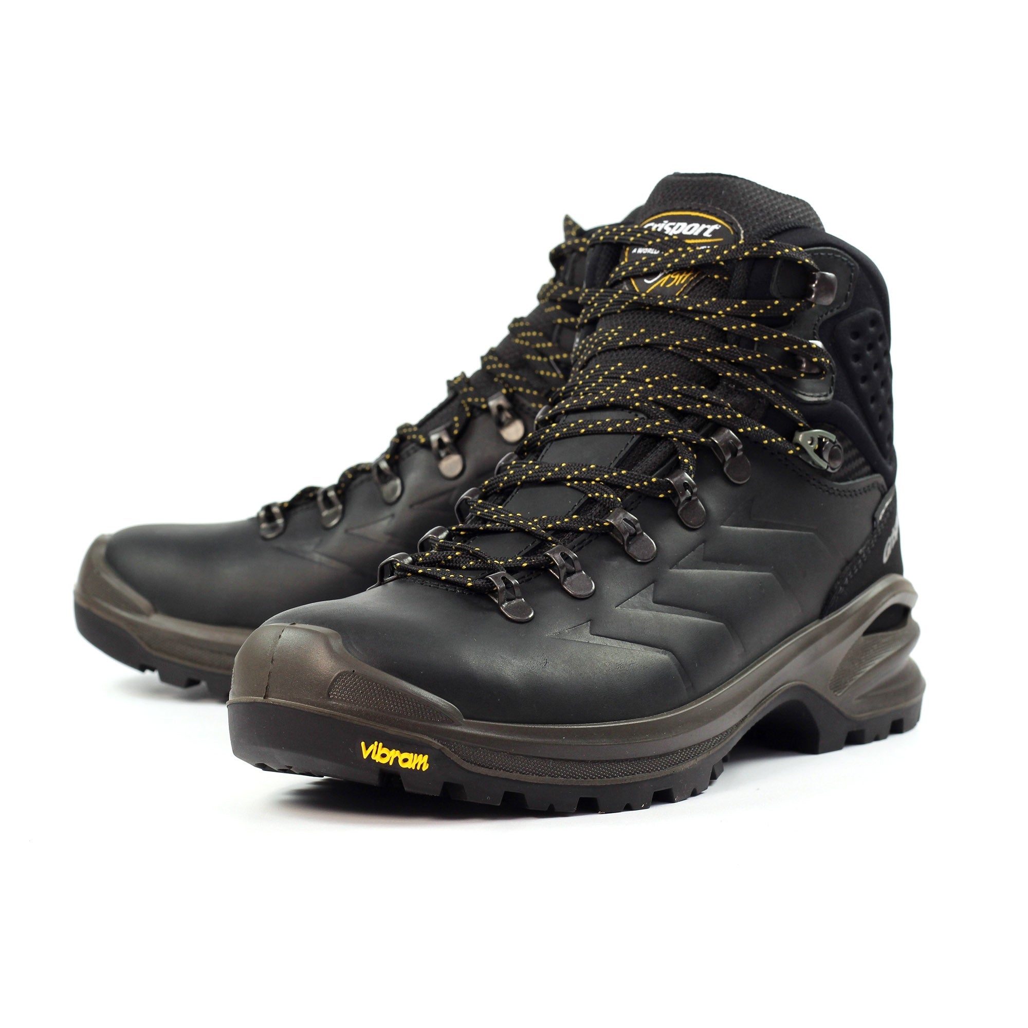 Grisport Northway Black Leather Hiking Boot