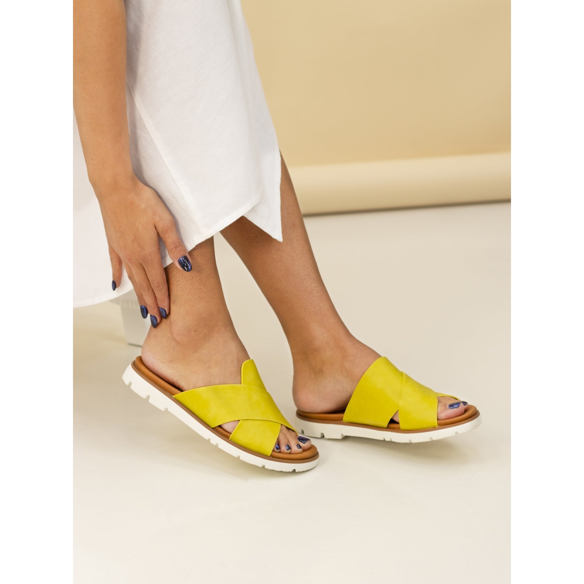 Chloe Lime Sandal