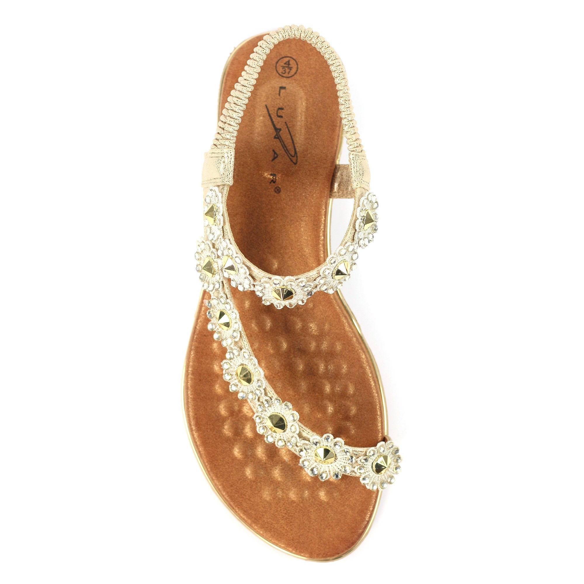 Charlotte II Gold Sandal