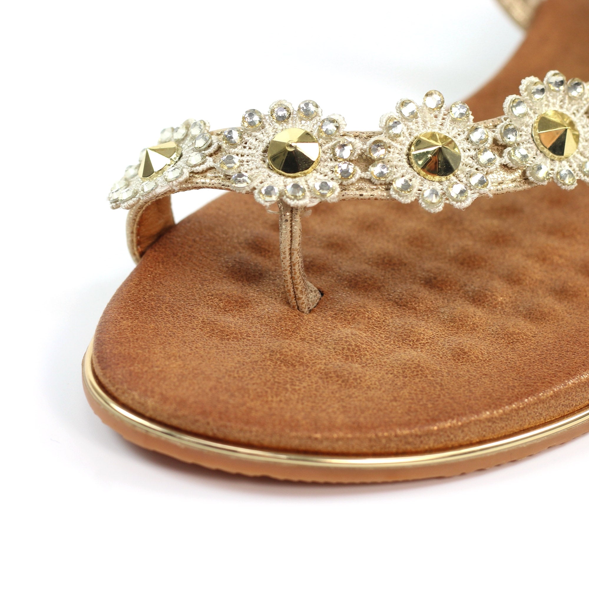 Charlotte II Gold Sandal