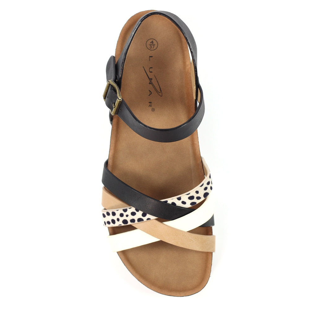 Selina Black Sandal