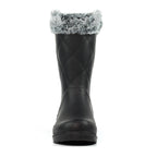 Norway Black Faux Fur-Lined Wellington