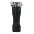 Norway Black Faux Fur-Lined Wellington
