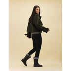Norway Black Faux Fur-Lined Wellington