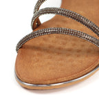 Cortez Pewter Sandal