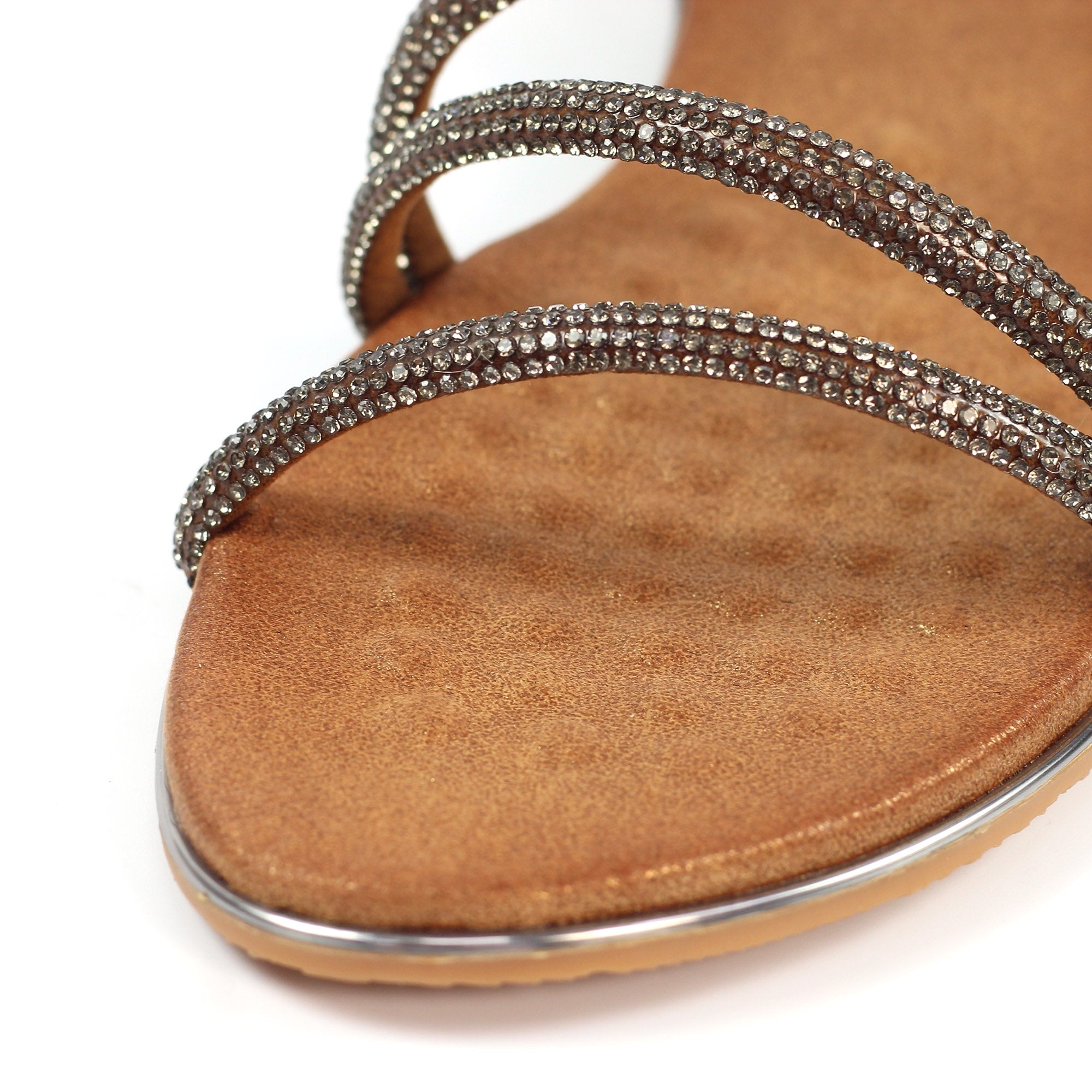 Cortez Pewter Sandal