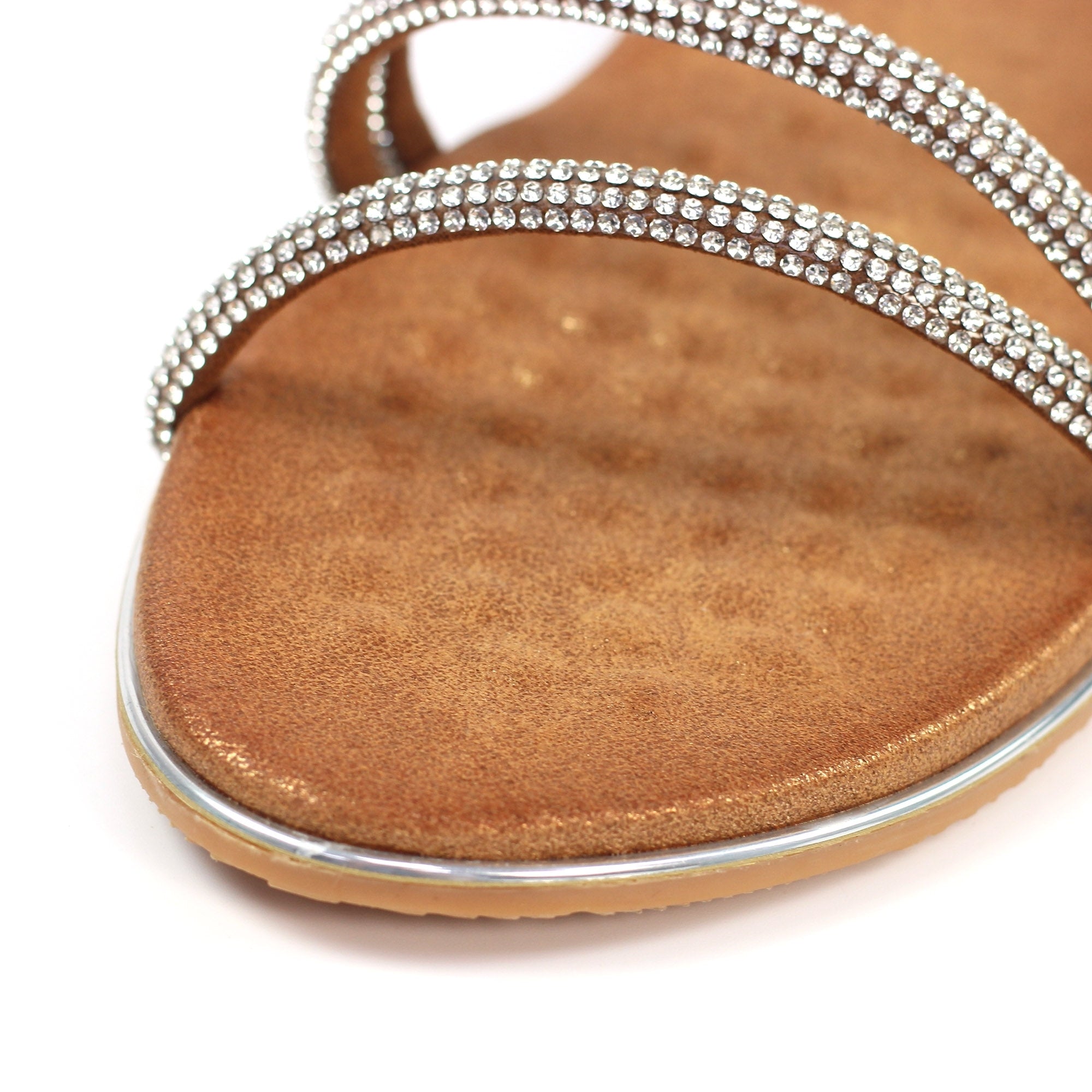 Cortez Silver Sandal