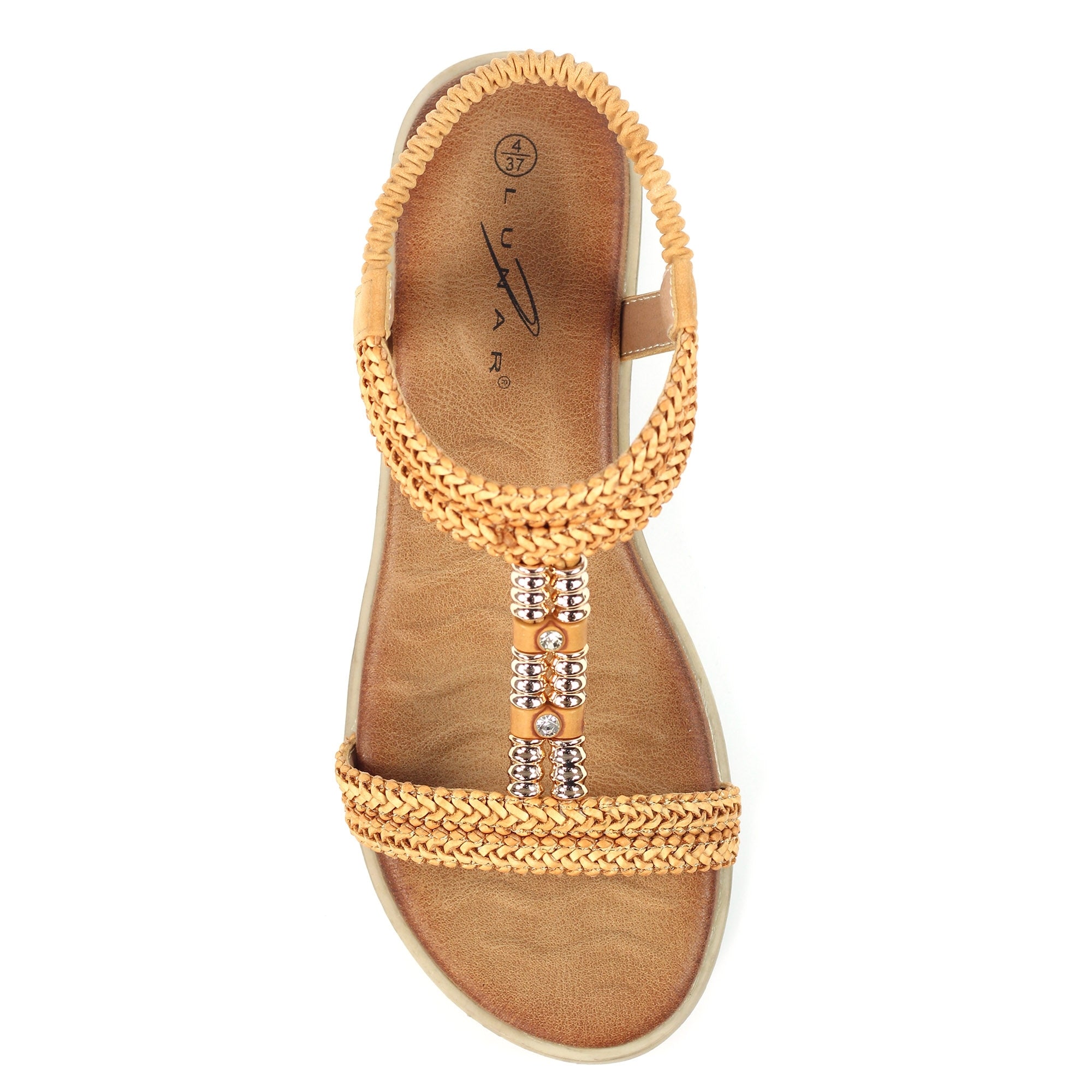 Portofino Camel Sandal