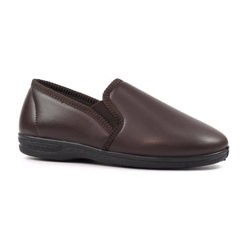 Trent II Brown Slipper