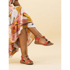 Brava Orange Sandal