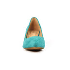 Abby Green Kitten Heel Court Shoe