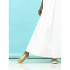 St Austell Khaki Leather Plimsoll