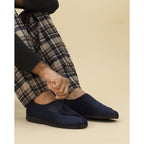 Columbus III Navy One Touch Slipper
