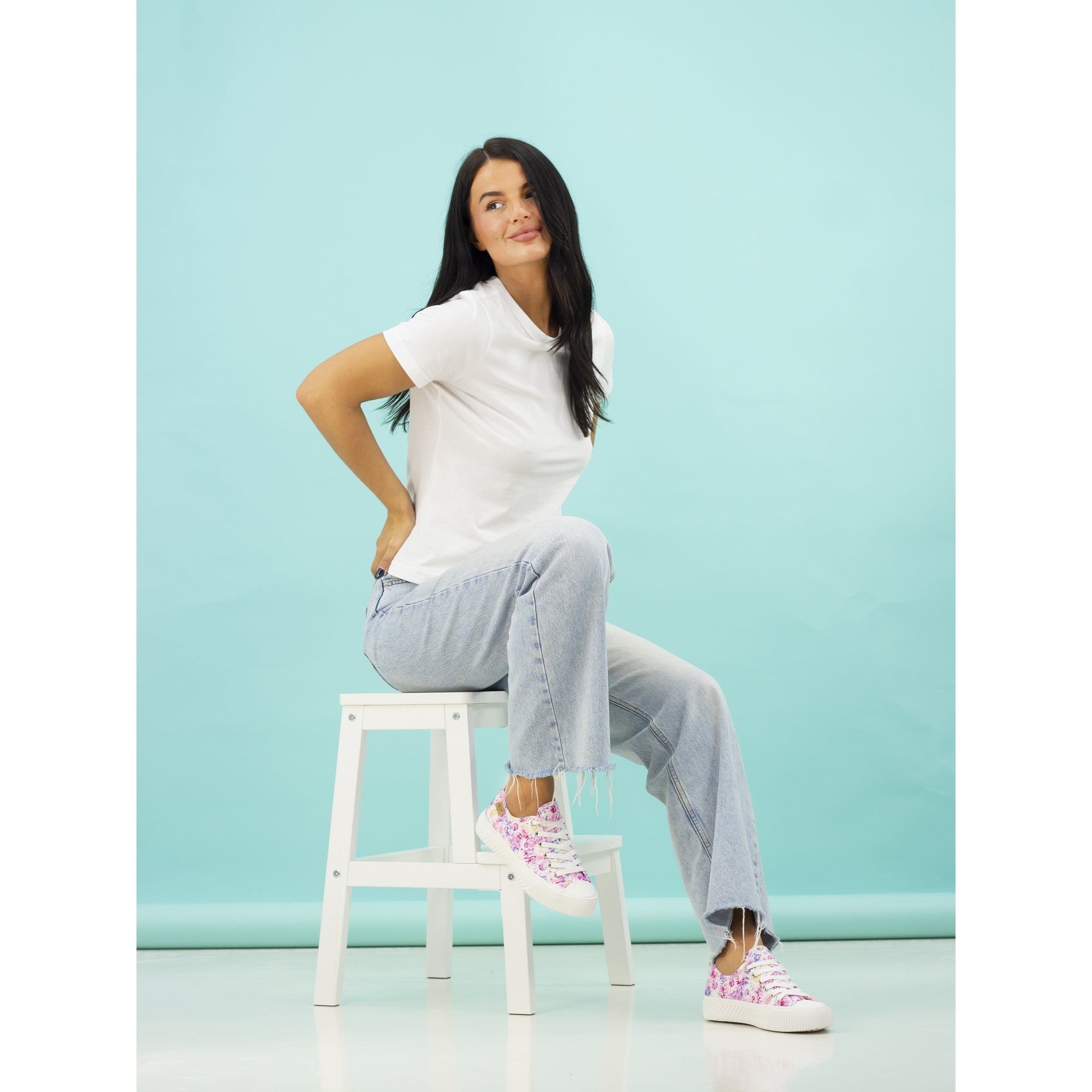 Jayne II Floral Trainer