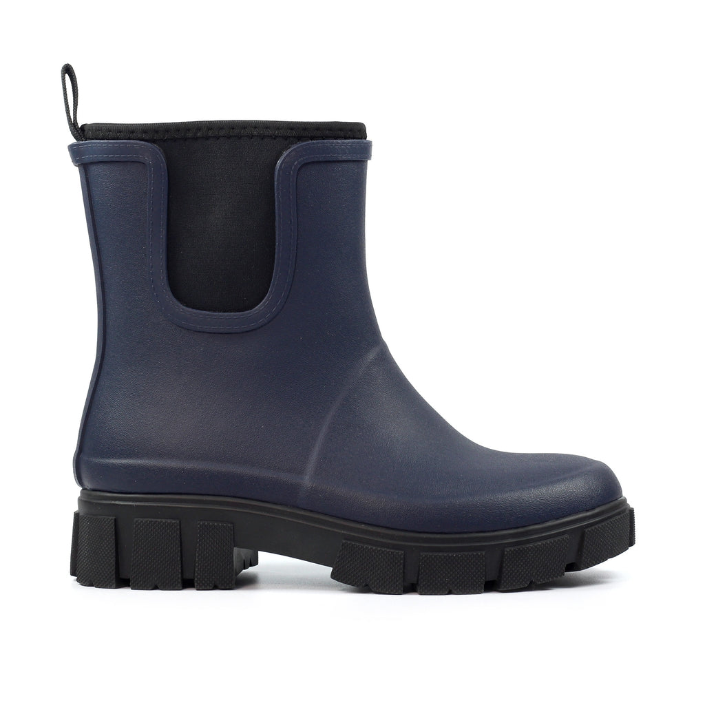 Lake Navy Ankle Wellington