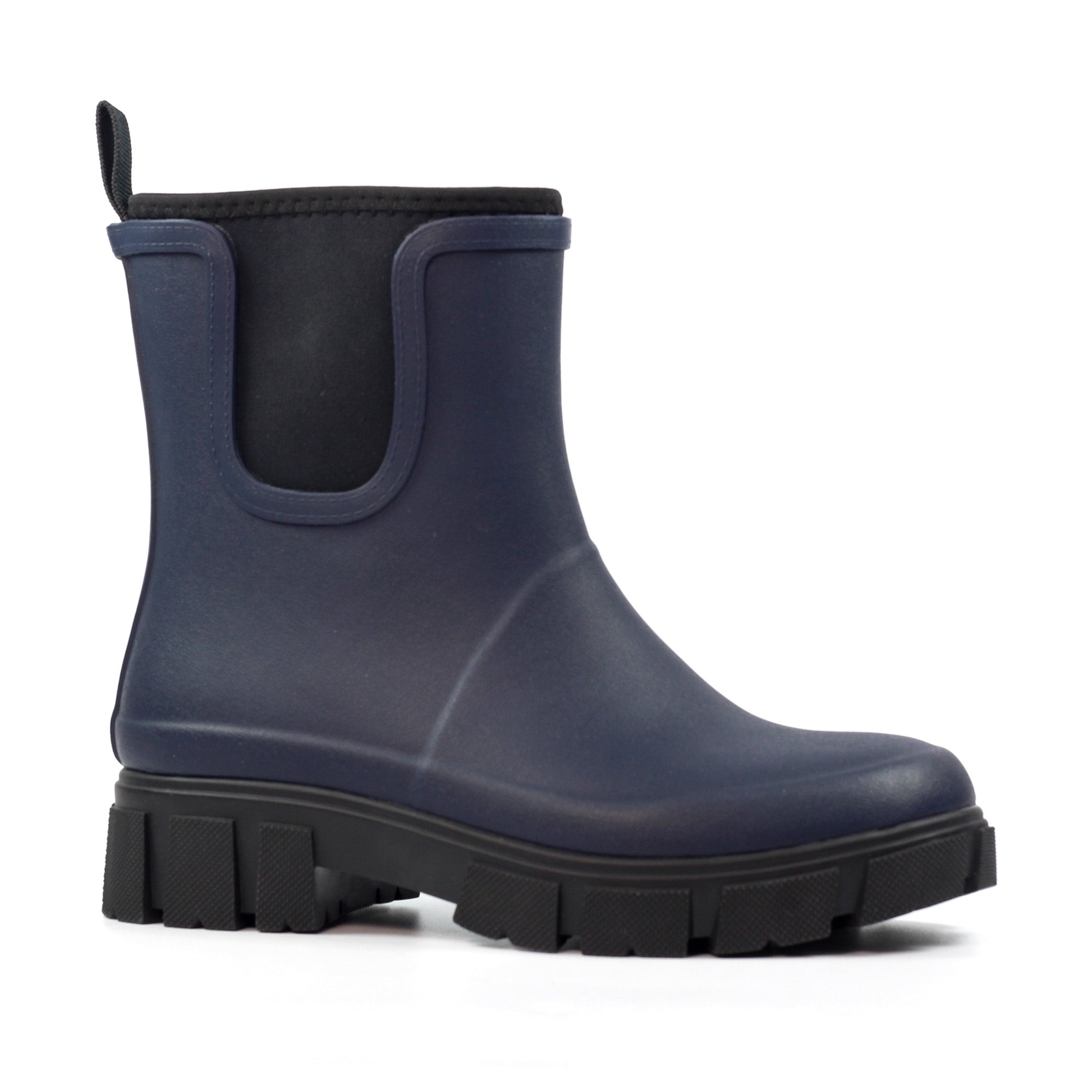 Lake Navy Ankle Wellington