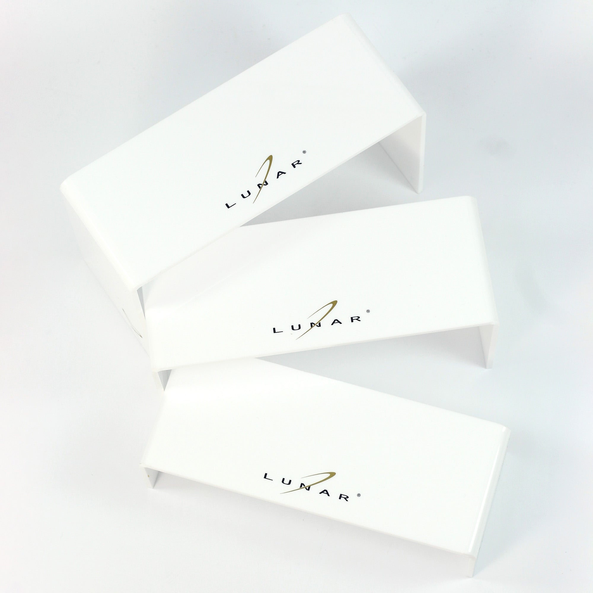 White Lunar Branded Steps