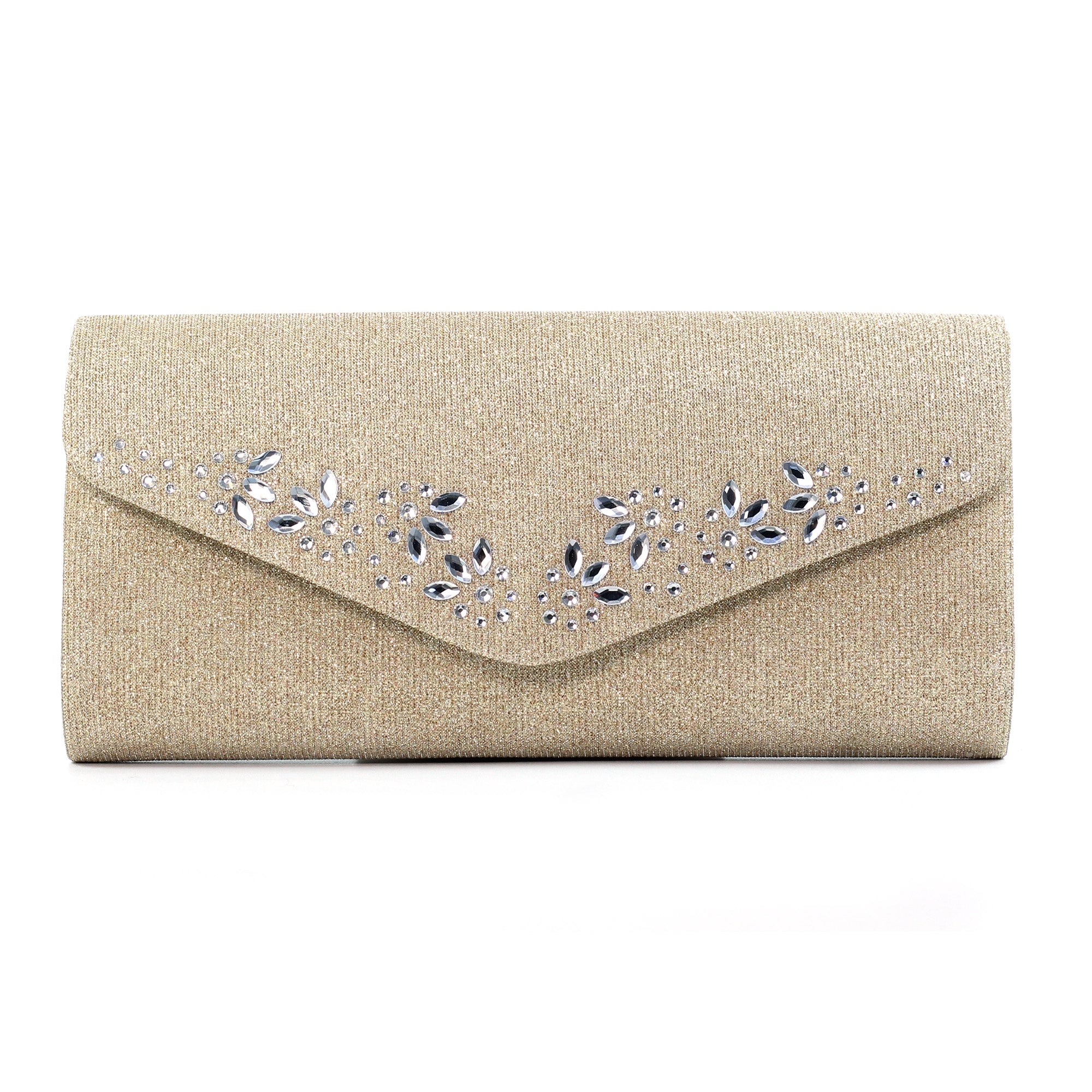 Willow Gold Clutch Bag