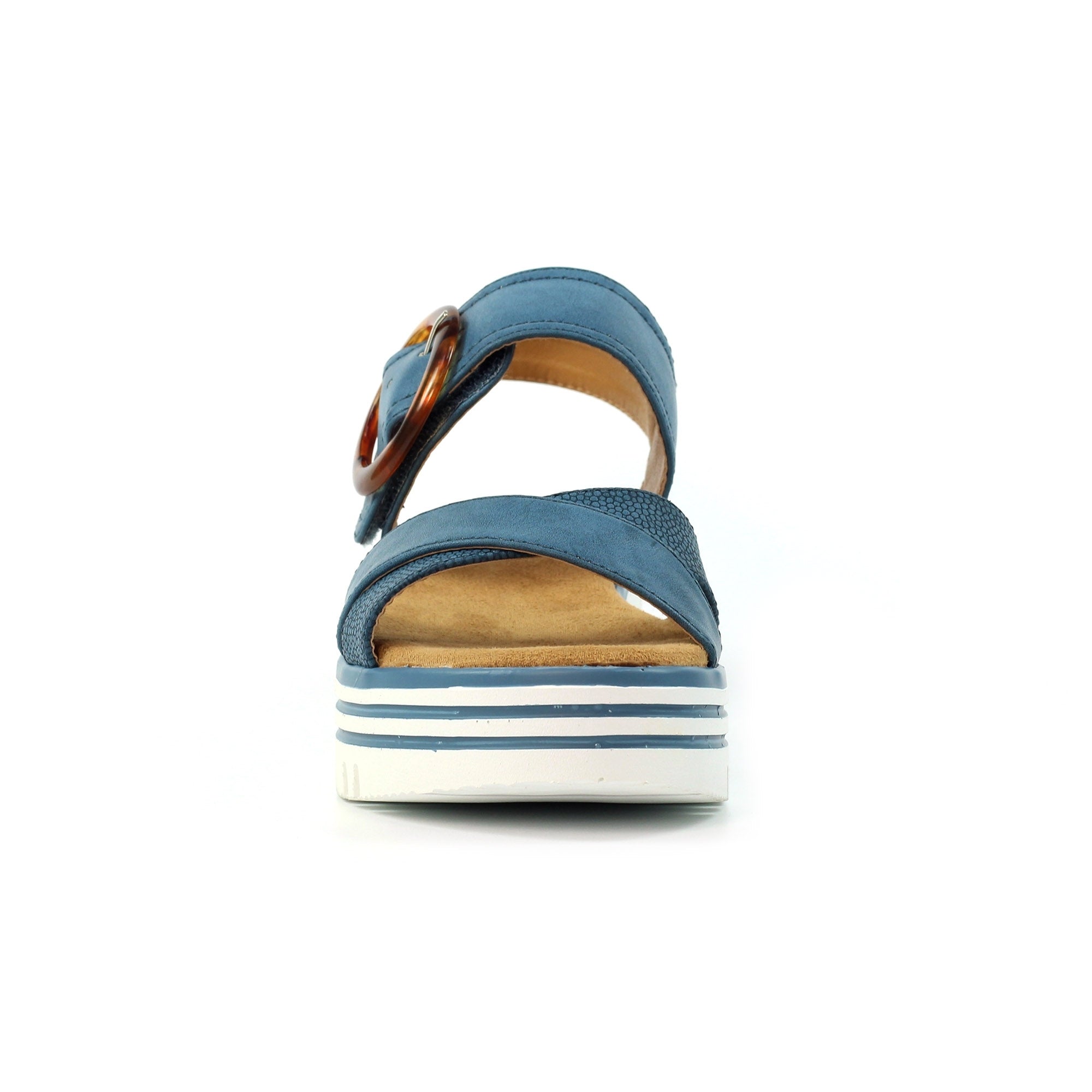 Elise Mid Blue Sandal
