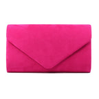 Abby / Amy Fuchsia Clutch Bag