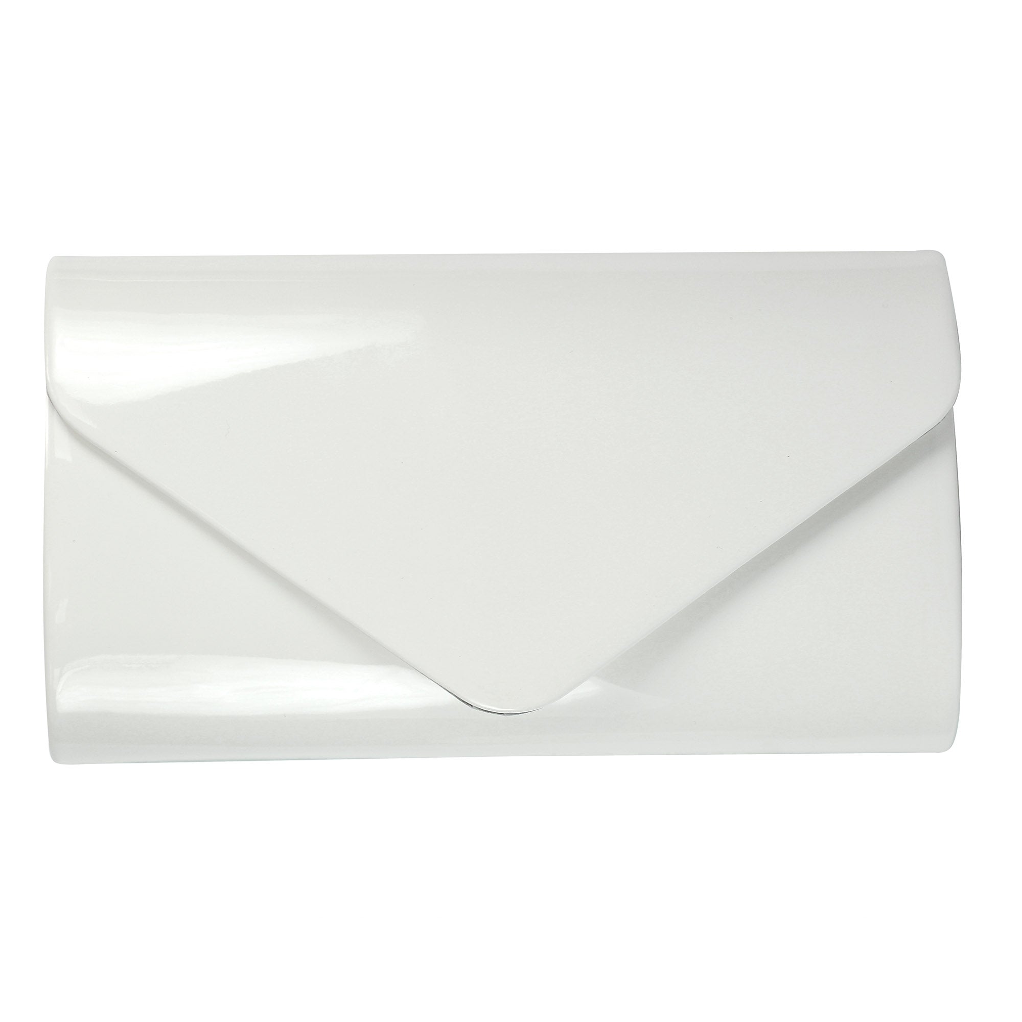 Blaze White Patent Handbag
