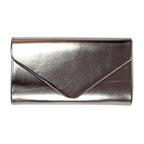 Blaze Pewter Patent Handbag