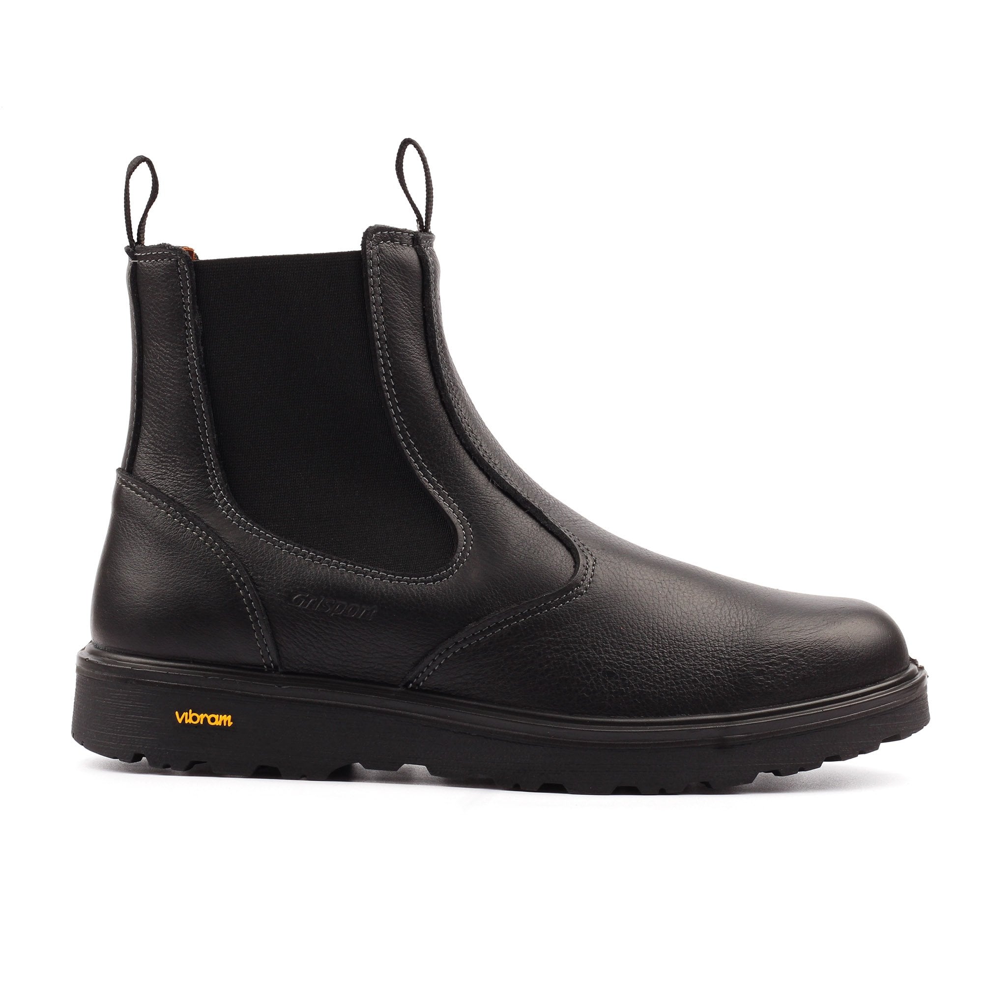 Crieff Black Slip On Boot
