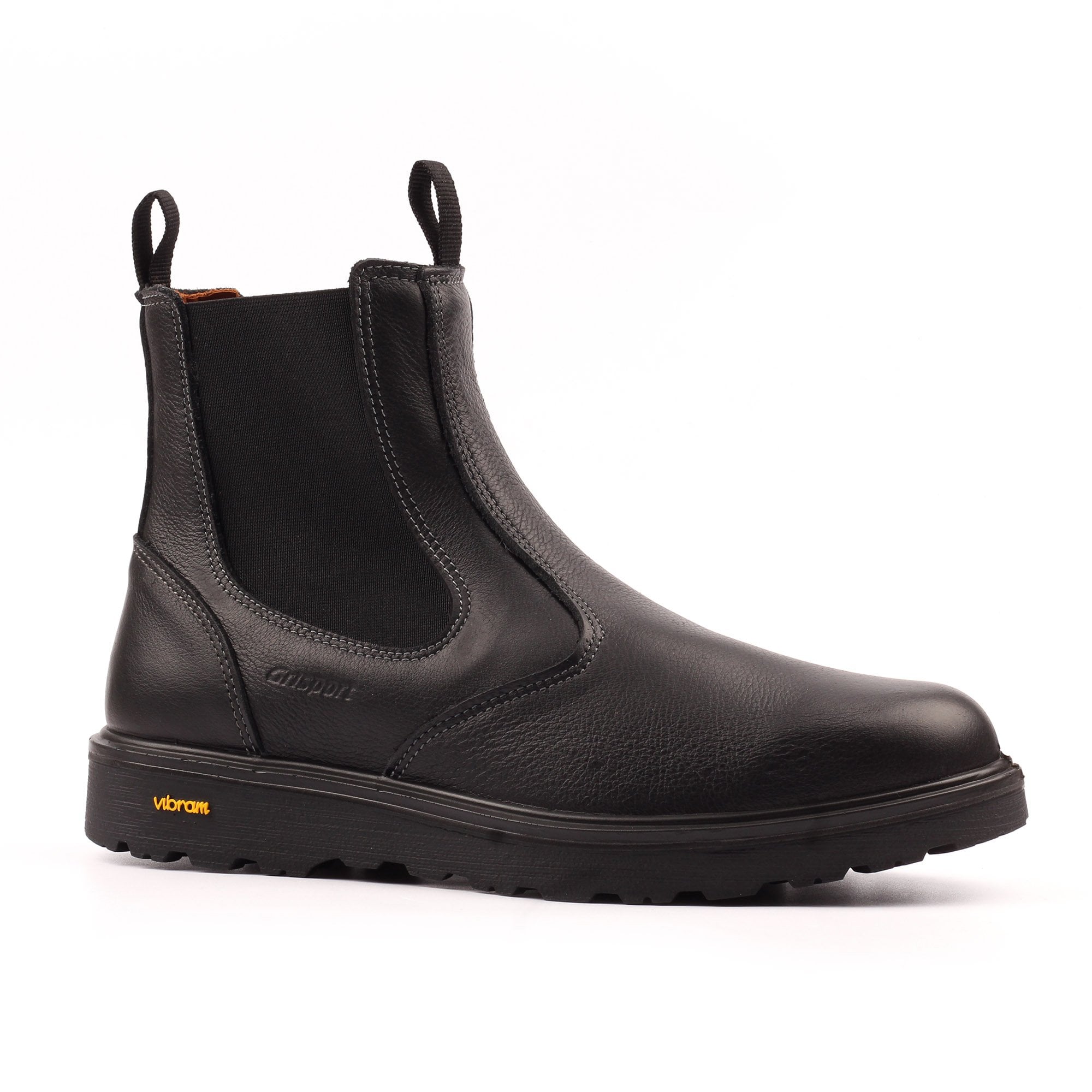 Crieff Black Slip On Boot