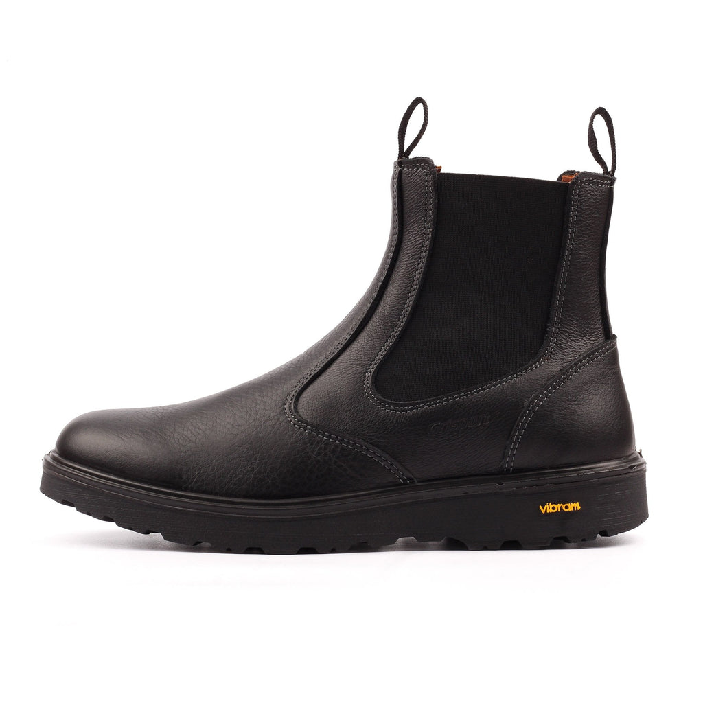 Crieff Black Slip On Boot