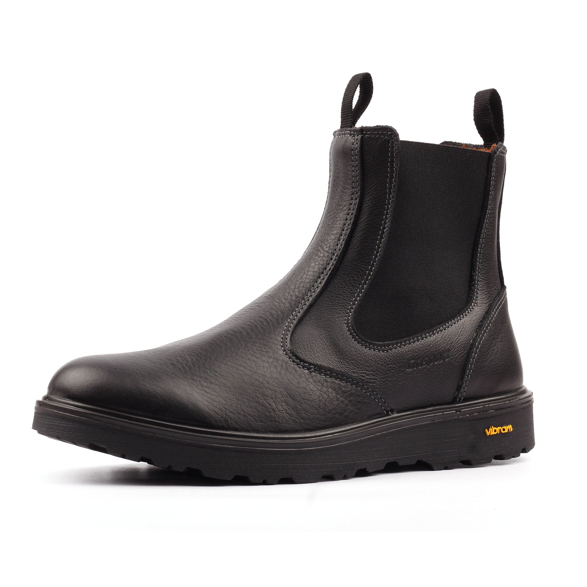 Crieff Black Slip On Boot