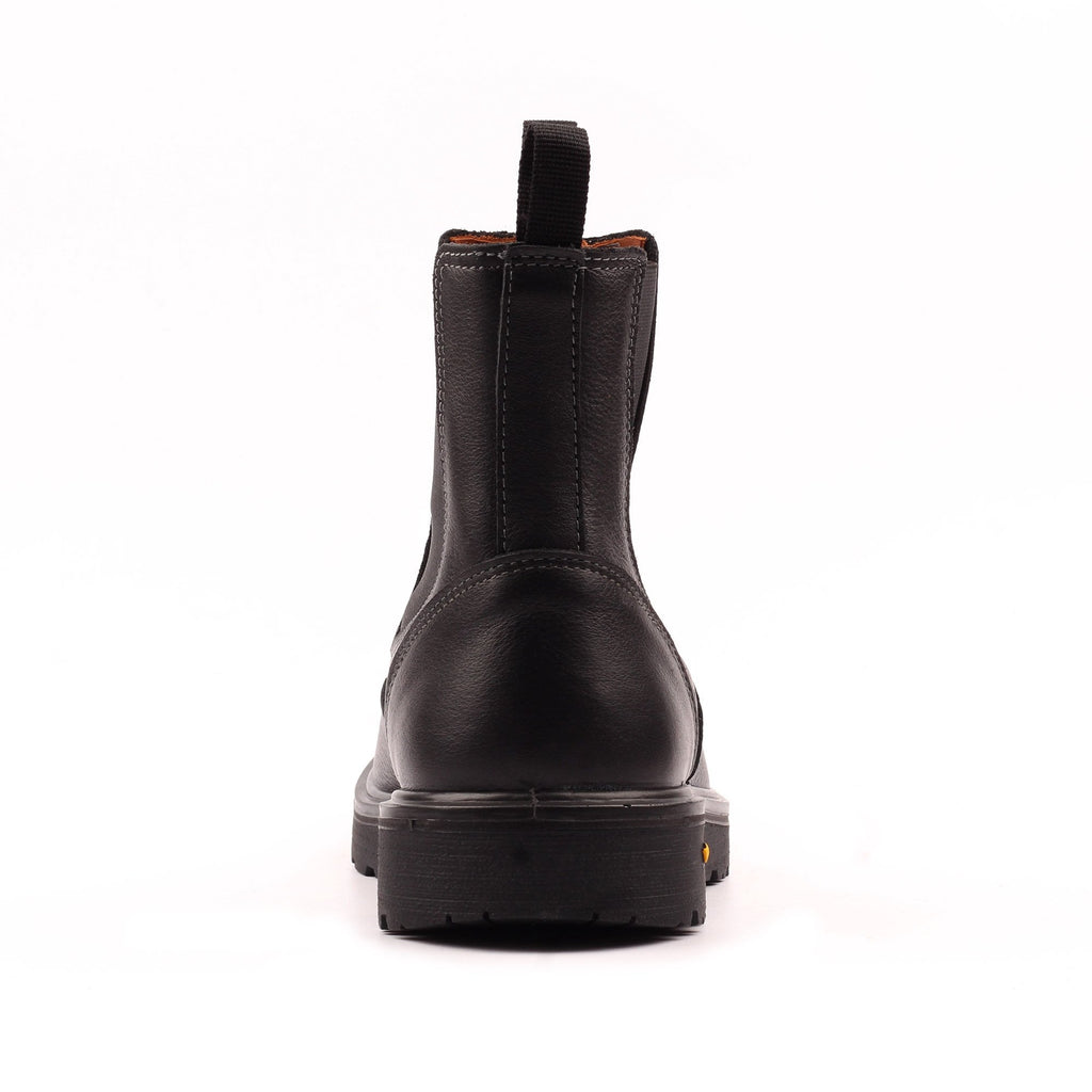 Crieff Black Slip On Boot