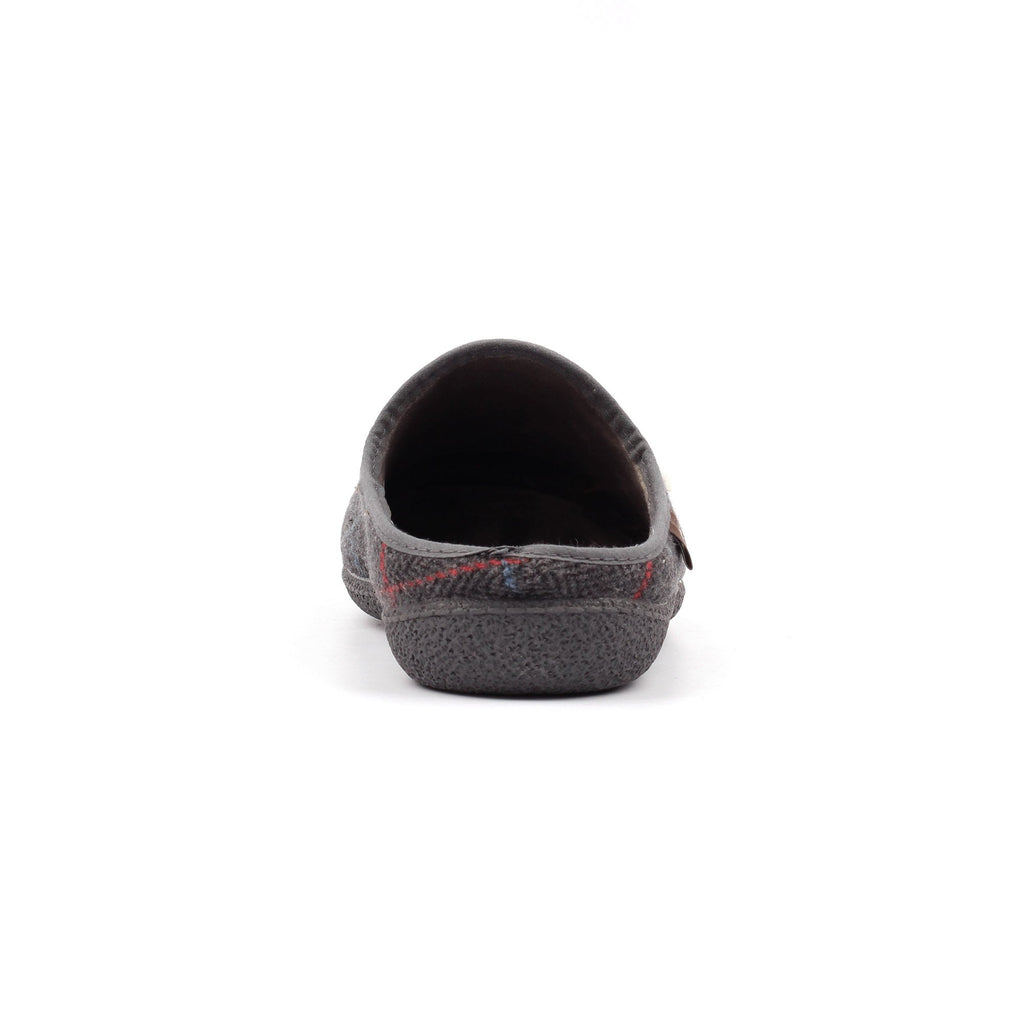 Farrell Grey Mule Slipper