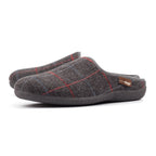 Farrell Grey Mule Slipper