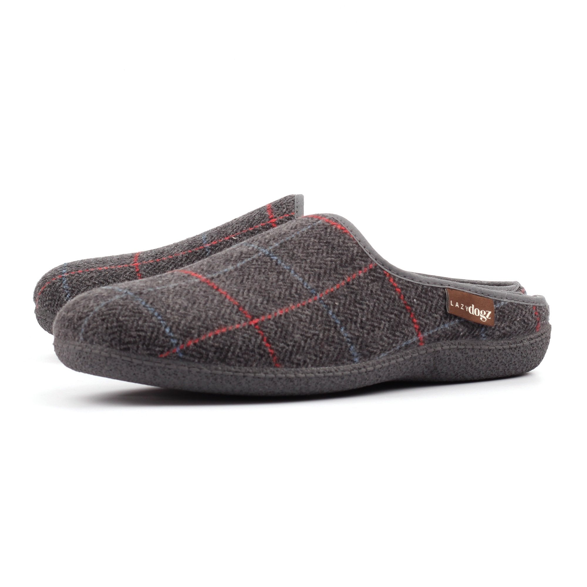 Farrell Grey Mule Slipper