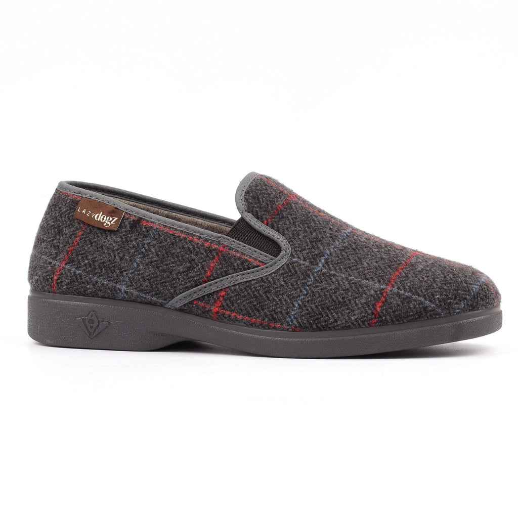 Hughes Grey Slipper