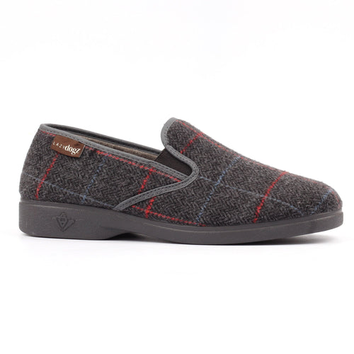 Hughes Grey Slipper