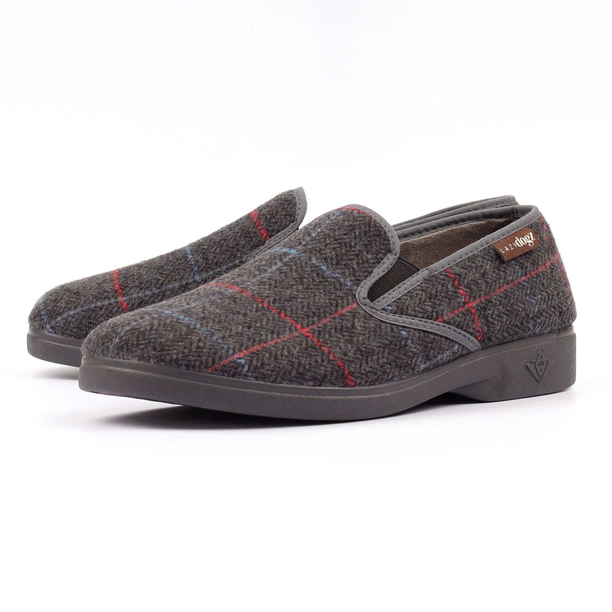 Hughes Grey Slipper